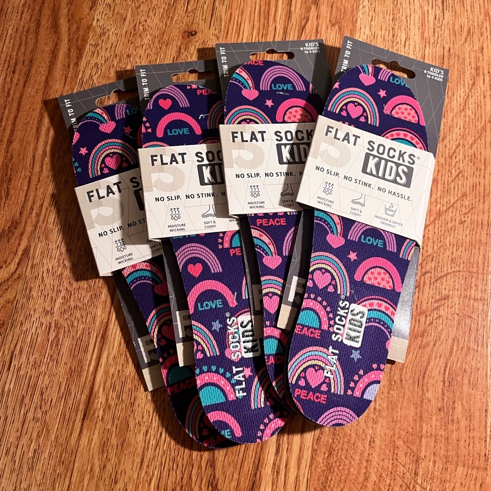 Colorful Kids Flat Socks